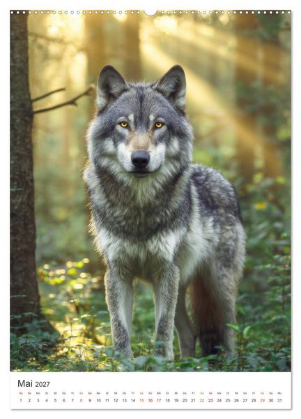 Produktbild: K&ouml;nige der Natur (hochwertiger Premium Wandkalender 2027 DIN A2 hoch), Kunstdruck in Hochglanz