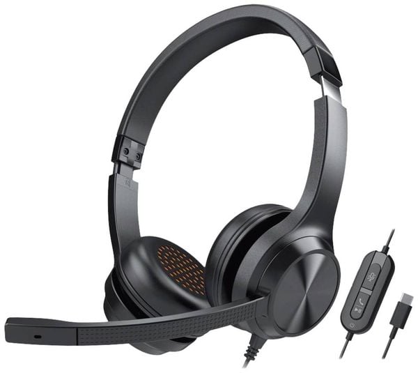 Produktbild: CREATIVE Chat USB On-Ear-Headset, Noise Cancelling, HD Audio, USB-C