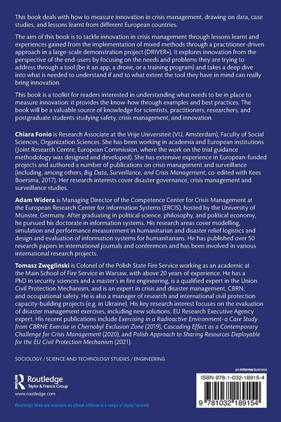 Produktbild: Innovation in Crisis Management