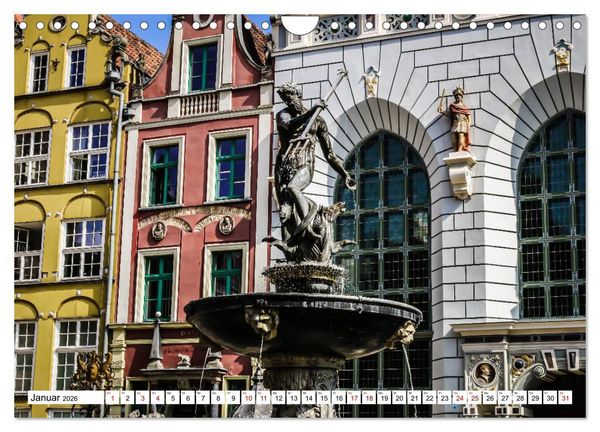 Produktbild: Danzig - Gdansk (Wandkalender 2026 DIN A4 quer), CALVENDO Monatskalender