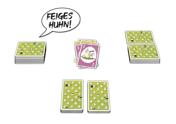 Produktbild: Feiges Huhn!