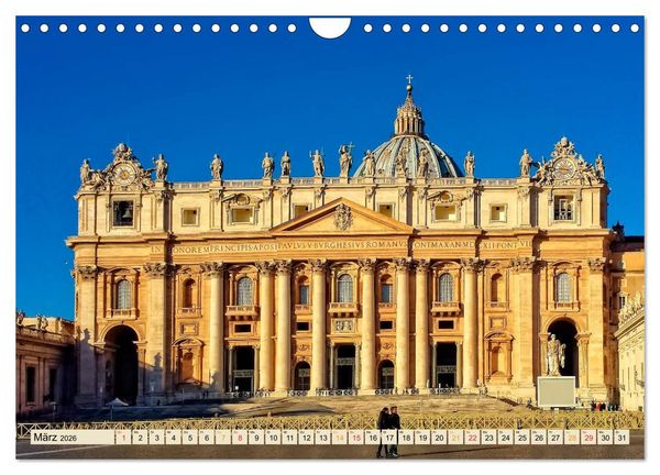 Produktbild: Reise durch Italien Vatikan (Wandkalender 2026 DIN A4 quer), CALVENDO Monatskalender