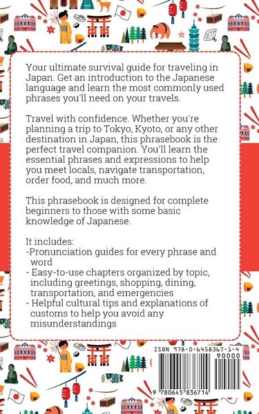 Produktbild: Jumpstart Japanese Essential Phrasebook for Travel
