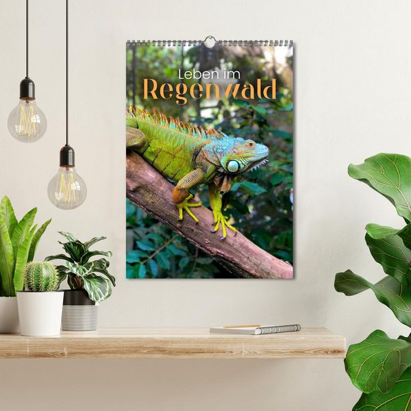 Produktbild: Leben im Regenwald (Wandkalender 2026 DIN A3 hoch), CALVENDO Monatskalender