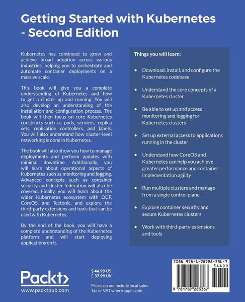 Produktbild: Getting Started with Kubernetes - Second Edition