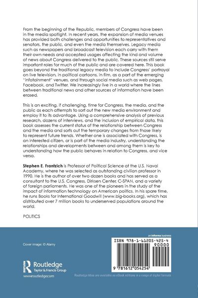 Produktbild: Congress, the Media, and the Public