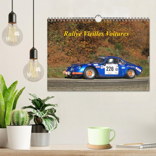Produktbild: Rallye Vieilles Voitures (Calendrier mural 2026 DIN A4 vertical), CALVENDO calendrier mensuel