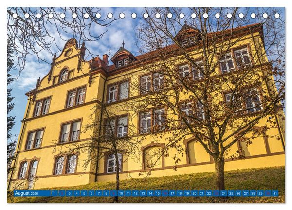 Produktbild: Aach im Hegau (Tischkalender 2026 DIN A5 quer), CALVENDO Monatskalender
