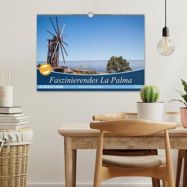 Produktbild: Faszinierendes La Palma (Wandkalender 2026 DIN A3 quer), CALVENDO Monatskalender