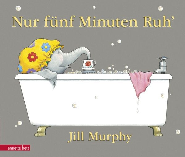 Nur fünf Minuten Ruh'; Gebundene Ausgabe von Jill Murphy, Annette Betz im Ueberreuter Verlag, 978-3-219-11724-0