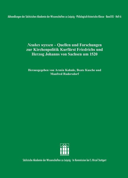 Produktbild: Neuhes wyssen