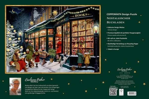 Produktbild: Puzzle &ndash; Nostalgischer Buchladen