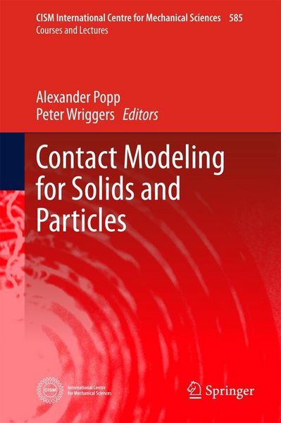 Produktbild: Contact Modeling for Solids and Particles