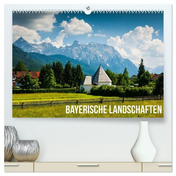 Bayerische Landschaften (hochwertiger Premium Wandkalender 2026 DIN A2 quer), Kunstdruck in Hochglanz