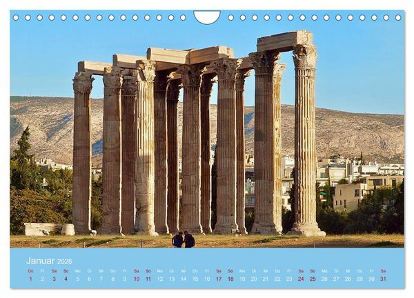 Produktbild: Geliebtes Athen (Wandkalender 2026 DIN A4 quer), CALVENDO Monatskalender