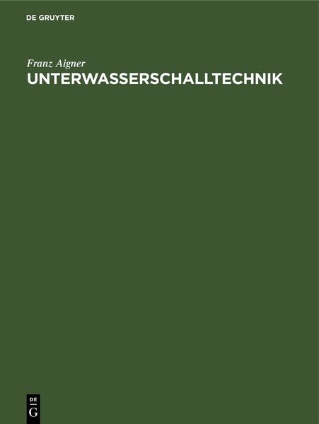 Produktbild: Unterwasserschalltechnik