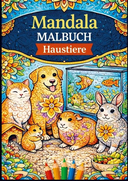 Produktbild: Mandala malbuch, Haustiere