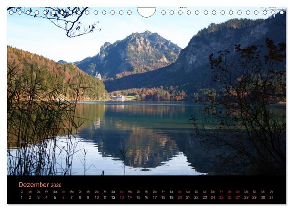 Produktbild: Bergseen - Juwelen der Berge (Wandkalender 2026 DIN A4 quer), CALVENDO Monatskalender
