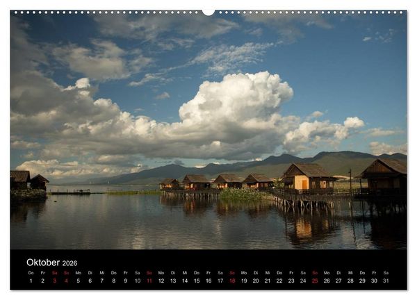 Produktbild: Myanmar 2026 (hochwertiger Premium Wandkalender 2026 DIN A2 quer), Kunstdruck in Hochglanz
