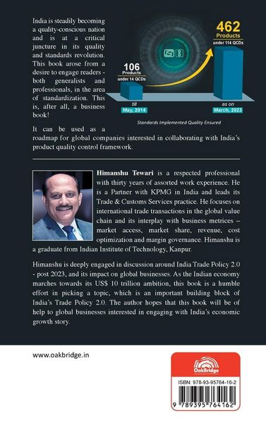 Produktbild: Rising Relevance of Quality Control and Bureau of Indian Standards | Himanshu Tewari | OakBridge