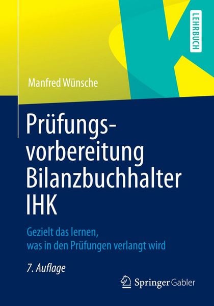 Produktbild: Pr&uuml;fungsvorbereitung Bilanzbuchhalter IHK