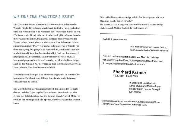 Produktbild: Wenn die Trauer zu dir kommt