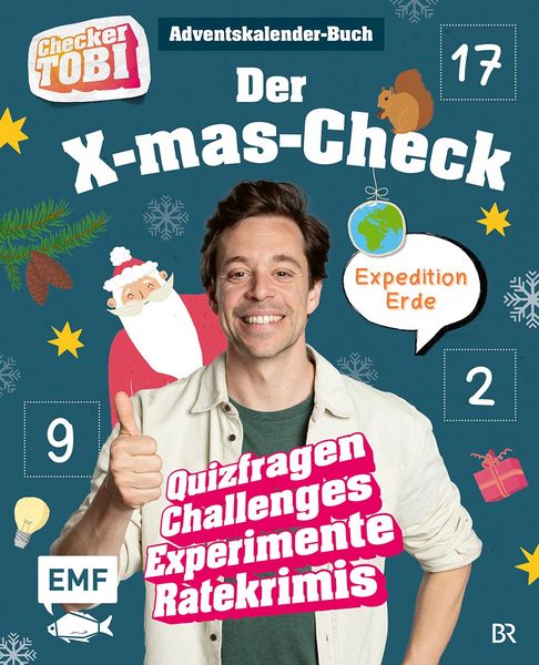 Produktbild: Checker Tobi: Das Adventskalender-Buch: Der X-mas-Check &ndash; Expedition Erde