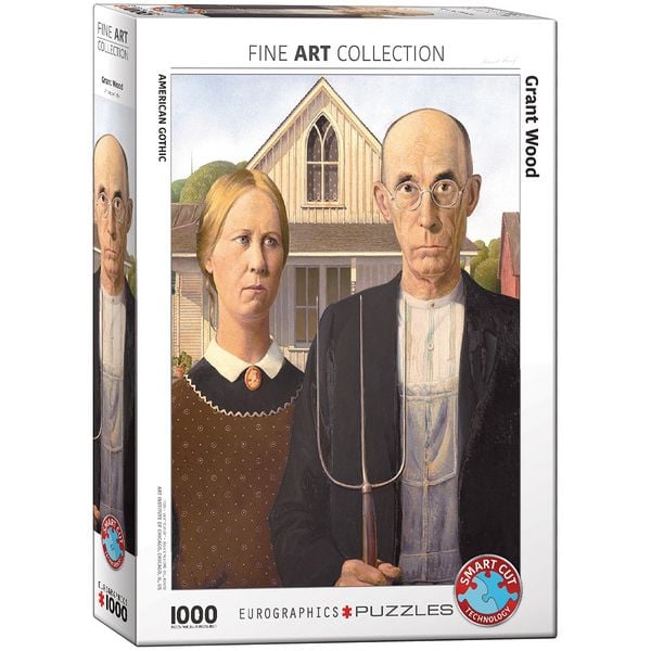 Produktbild: AMER GOTHIC PUZZLE