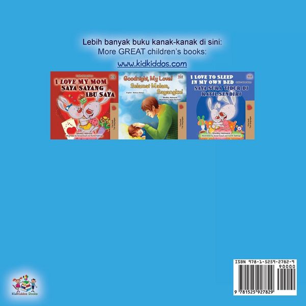 Produktbild: I Love to Keep My Room Clean (Malay English Bilingual Children's Book)
