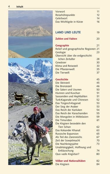 Produktbild: TRESCHER Reiseführer Kirgistan