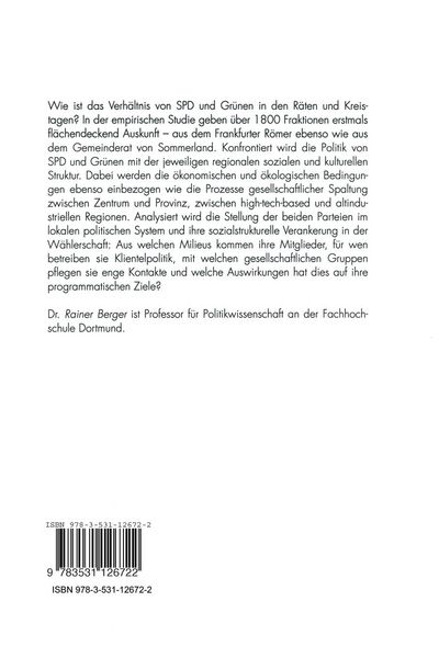Produktbild: SPD und Gr&uuml;ne