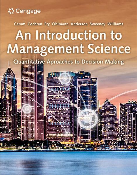 Produktbild: An Introduction to Management Science