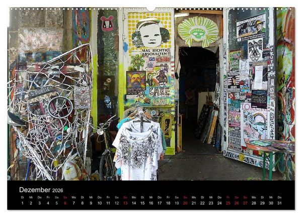 Produktbild: Alternativer Berlinkalender (hochwertiger Premium Wandkalender 2026 DIN A2 quer), Kunstdruck in Hochglanz