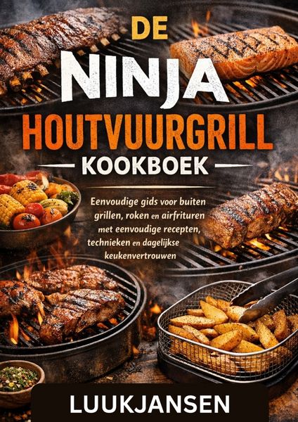 Produktbild: De Ninja Houtvuurgrill Kookboek