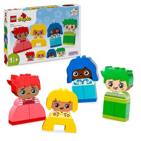 LEGO DUPLO 10415 Große Gefühle, Stapel- und Motorik-Spielzeug mit Figuren