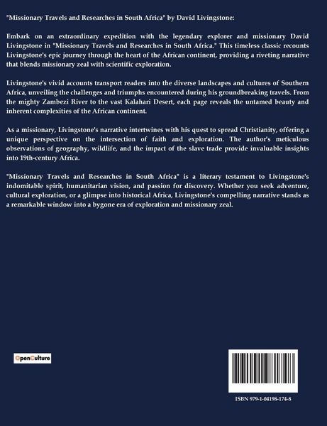Produktbild: Missionary Travels and Researches in South Africa