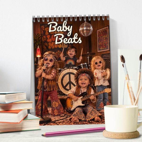 Produktbild: Baby Beats (Tischkalender 2027 DIN A5 hoch), CALVENDO Monatskalender