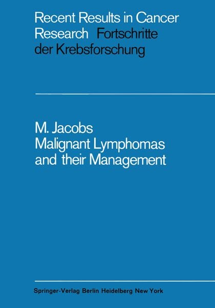 Produktbild: Malignant Lymphomas and their Management