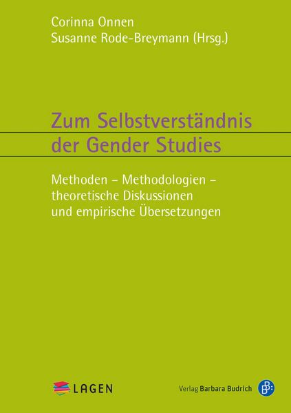 Produktbild: Zum Selbstverst&auml;ndnis der Gender Studies