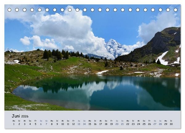 Produktbild: Gipfel Blicke (Tischkalender 2026 DIN A5 quer), CALVENDO Monatskalender