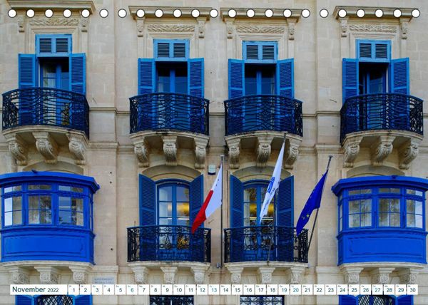 Produktbild: Malerisches Malta - Idylle im Mittelmeer (Tischkalender 2022 DIN A5 quer)