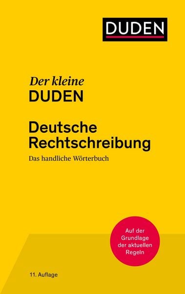 Produktbild: Der kleine Duden - Deutsche Rechtschreibung