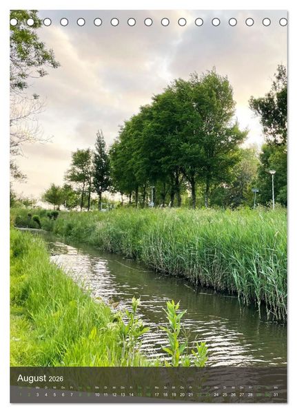 Produktbild: Sch&ouml;nes Amsterdam (Tischkalender 2026 DIN A5 hoch), CALVENDO Monatskalender