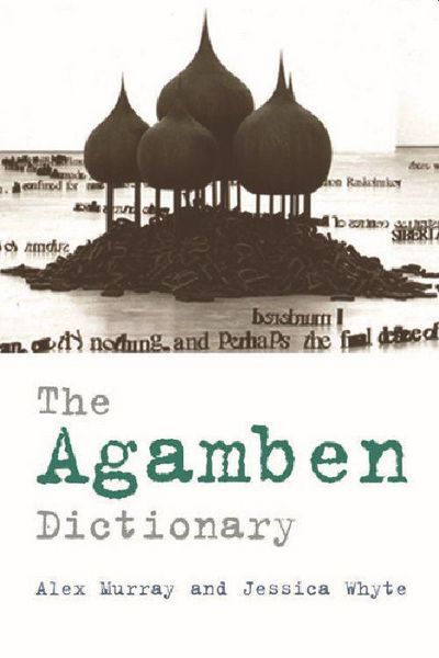 Produktbild: The Agamben Dictionary