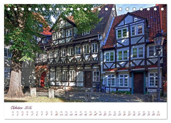Produktbild: Braunschweig Im Zeichen des L&ouml;wen (Tischkalender 2026 DIN A5 quer), CALVENDO Monatskalender