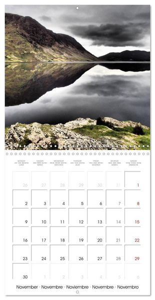 Produktbild: LAKE DISTRICT CUMBRIA Dramatic Art Photos (Wall Calendar 2026 12 &times; 12 Inch) CALVENDO 12 Month Wall Calendar