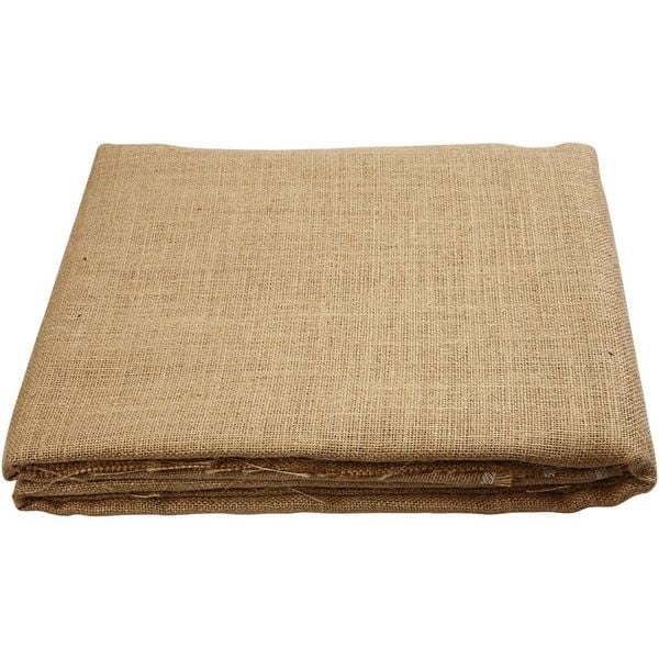 Produktbild: Creativ Company Jute, 5m x 160cm, 58 F&auml;den pro 10 cm, 310-330 g, 5 m/1 Rolle