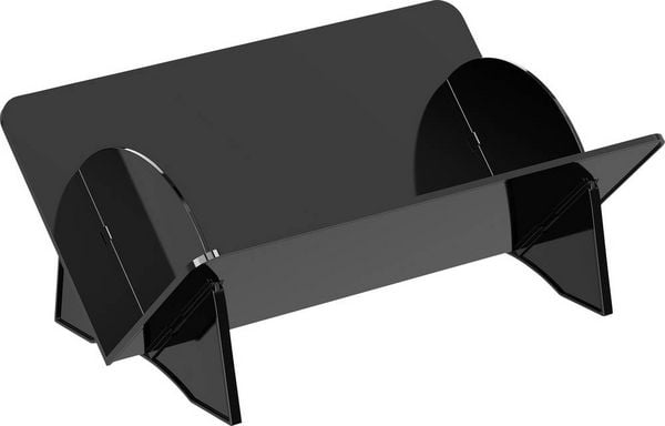 Produktbild: Elevar CD Rack 22 CDs/DVDs/Blu-rays PET Schwarz 1 St. (B x H x T) 310 x 138 x 205mm LV-9793