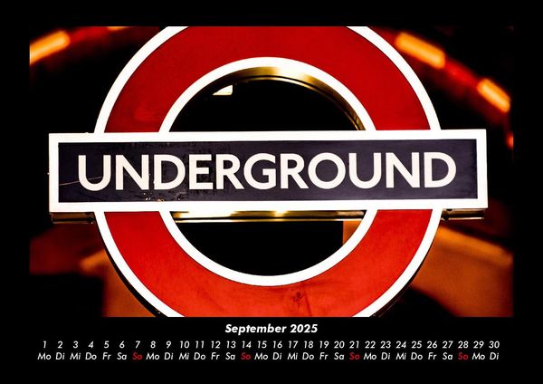 Produktbild: London 2025 Fotokalender DIN A3
