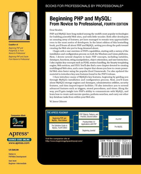 Produktbild: Beginning PHP and MySQL